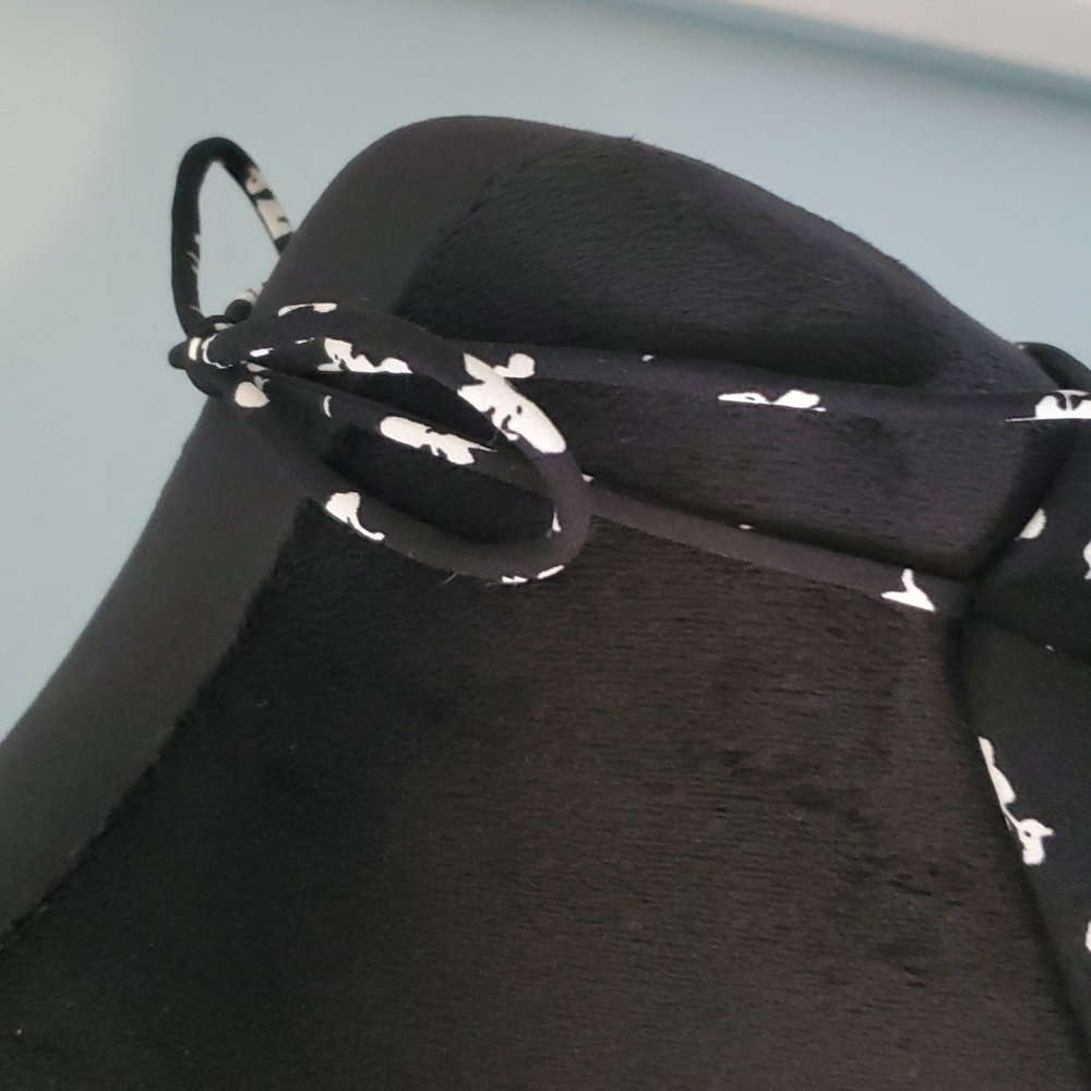 Mi Ami top S black white floral - Picture 3 of 7